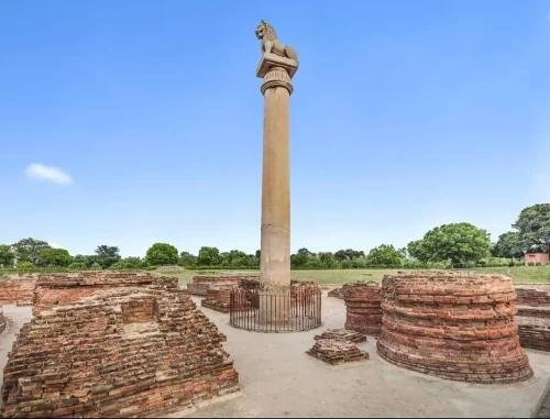 Heliodorus Pillar (Garuda Dhvaja)